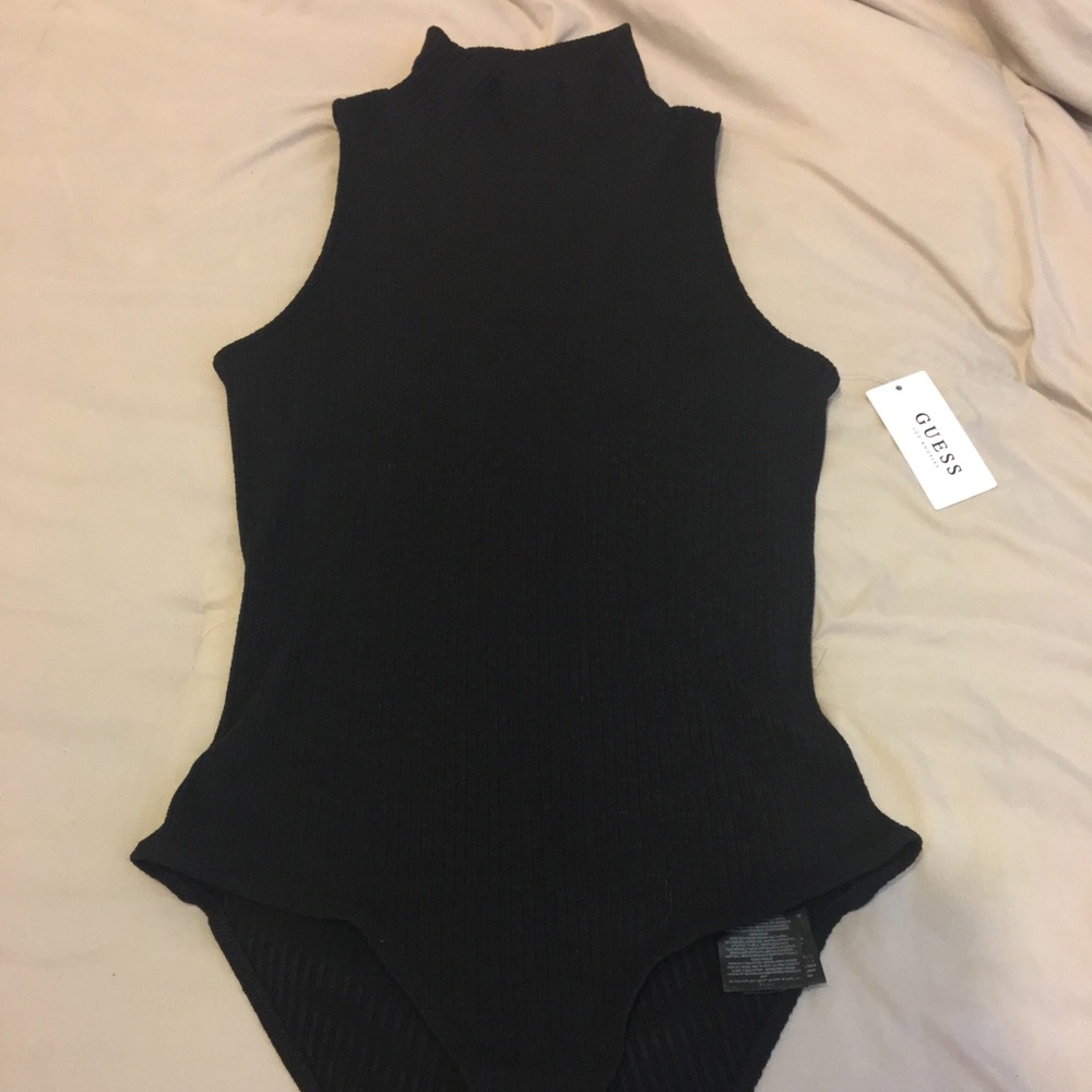 Black guess body suit NEW WITH TAGS!!
